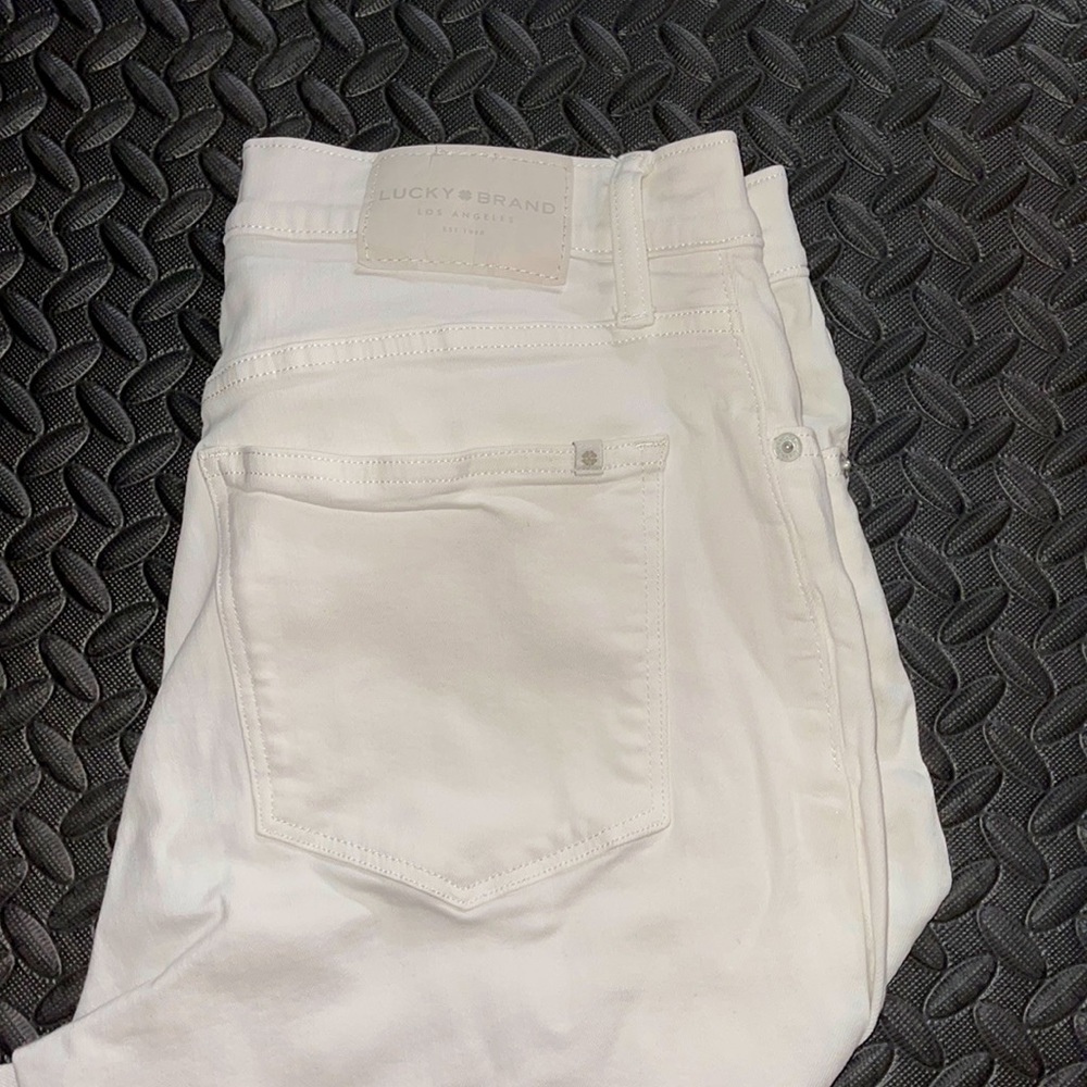 Lucky Brand white jeans